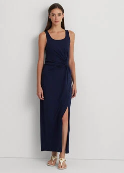 Robe Sans Manches Torsadée En Jersey -LOLY Femme Vetements Magasin s7 1500660 alternate1