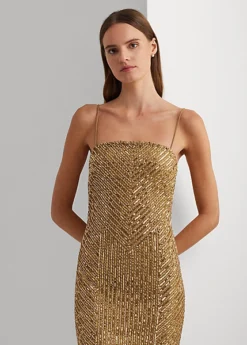 Robe à Sequins Et Motif Géométrique -LOLY Femme Vetements Magasin s7 1500681 alternate1