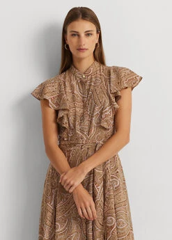 Robe-chemise Ceinturée En Crêpe De Chine -LOLY Femme Vetements Magasin s7 1500779 alternate1