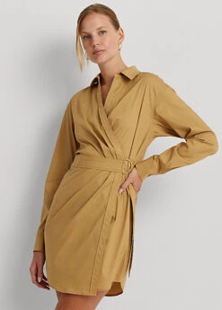 Robe-chemise Portefeuille Coton Stretch -LOLY Femme Vetements Magasin s7 1502750 alternate1