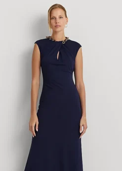 Robe En Jersey Stretch Avec Chaîne -LOLY Femme Vetements Magasin s7 1502769 alternate1