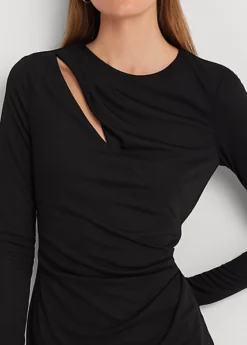 Robe De Cocktail Plissée Jersey Stretch -LOLY Femme Vetements Magasin s7 1502771 alternate4
