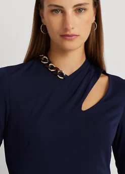 Robe De Cocktail à Chaîne En Jersey -LOLY Femme Vetements Magasin s7 1502781 alternate4