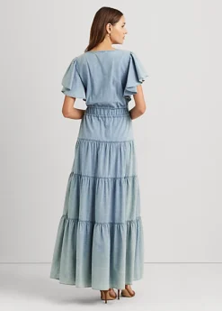 Maxi Robe Gitane En Chambray 8 Maxi Robe Gitane En Chambray -LOLY Femme Vetements Magasin s7 1502859 alternate3