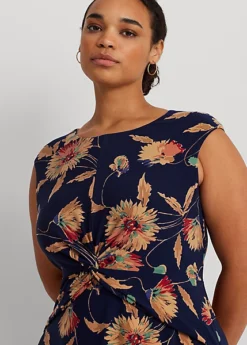 Robe Sans Manches à Boucle En Georgette -LOLY Femme Vetements Magasin s7 1502871 alternate4