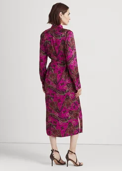 Robe-chemise à Motif Cachemire En Sergé -LOLY Femme Vetements Magasin s7 1503473 alternate3