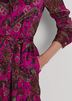 Robe-chemise à Motif Cachemire En Sergé -LOLY Femme Vetements Magasin s7 1503473 alternate4