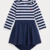 Robe Rayée Et Bloomer En Jersey Ponte