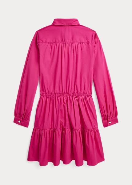 Robe-chemise à Volants Popeline De Coton 2 Robe-chemise à Volants Popeline De Coton – Image 2