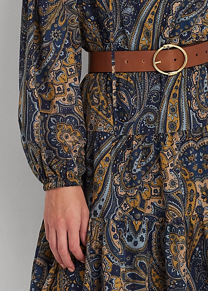 Robe Gitane Motif Cachemire Voile Coton 5 Robe Gitane Motif Cachemire Voile Coton – Image 5